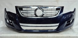 Vw tiguan i 07-11 бампер перед переднє решітка радіатора spr 5n0807221 фото №1