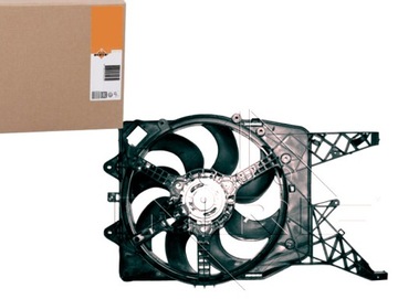 Nrf вентилятор радіатор opel corsa d 07 06- фото №1