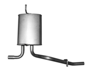 Глушник кінцевий daewoo matiz 0.8 1.0 гомологація фото №1