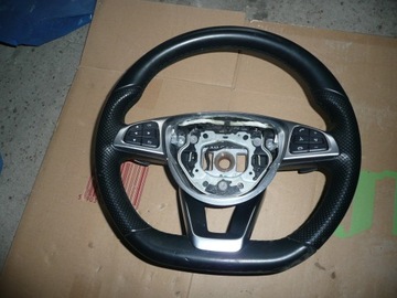 Mercedes vito w447 руль кожа лепестки фото №1