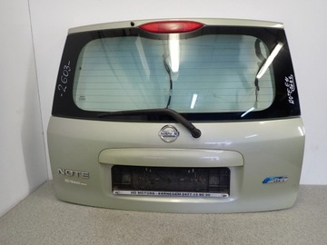 Nissan note e11 06-12 кришка багажника скло задня jab фото №1