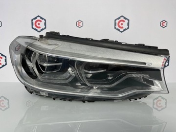 Лампа правая перед bmw 5 g30 полный led адаптивный фото №1