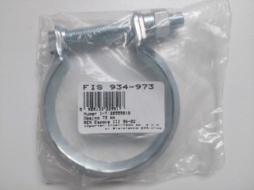 F-a1 934-973 хомут глушник 73 mm фото №1