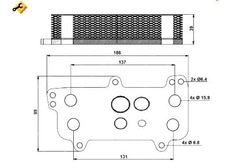 Nrf радиаторов масла vw 2,5tdi t5 фото №1