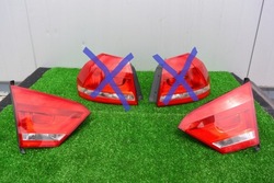 Лампа зад права ліва кришка багажника passat b7 b8 usa ідеал фото №1