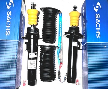 2x sachs 319733 амортизатор перед bmw f20 f21 f31 + захисні накладки відбійники фото №1