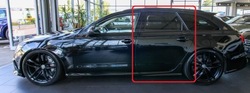 Audi rs6 4g c7 ly9t левая задние дверь левый зад 4g9 фото №1