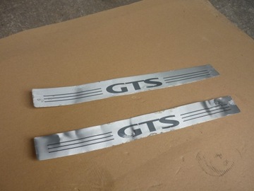 Накладки наклейки планки пороговые opel vectra c gts фото №1