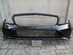 Mercedes c-klasa w205 рестайлинг - бампер переднее фото №1