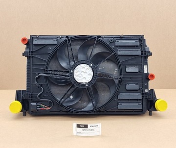 Комплект радиатор вентилятор vw polo vi audi a1 s1 фото №1