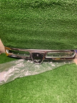 Решітка радіатора решітка планка перед хром dacia duster нова оригінал фото №1