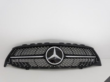 Mercedes cla x118 c118 amg 19- diamond решётка радиатора pdc фото №1