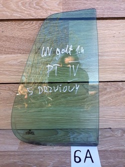 Vw golf 4 iv 5d скло бокова трикутник малий двері зад права оригінал! фото №1