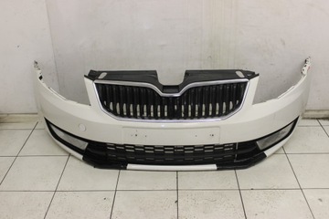 Бампер перед решётка радиатора skoda octavia iii 2012r- фото №1