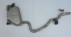 Глушитель конечный з дроссельная заслонка vw t-roc 2ga253181ag фото №1