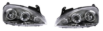 2x фара лампа перед ліва права opel corsa c 2003-2010 фото №1