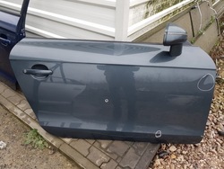 Audi tt 8j 06-12r двері праві lz7h дзеркало фото №1