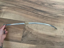 Планка бампера правые перед mercedes c класс w204 2007-2011 хром фото №1