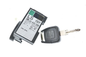Transponder ключ corsa c 24445098 ls 5wk4763 фото №1