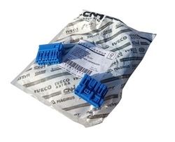 Разъём штекер центральный замок переключателя света iveco daily 500314808 новая оригинальный номер фото №1