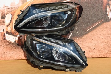 Mercedes c клас w205 повний led performance лампа фото №1