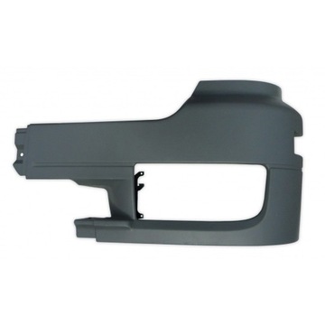 Бампер уголок mercedes actros mp1 левый фото №1