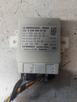 Mercedes vito 639 рестайлінг модуль pdc a6399003300 фото №1
