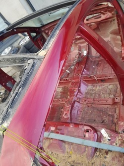 Стійка даховий дах панорама fiesta mk8 фото №1