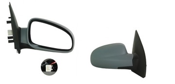 Дзеркало праві ele chevrolet aveo daewoo kalos 03- фото №1