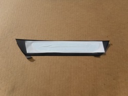 Планка накладка порога праві зад audi a6 c8 фото №1