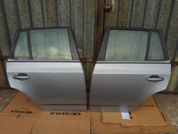 Дверь задние зад левая правые bmw x3 e83 серебристо-серый a08 фото №1