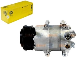 Компресор компресор кондиціонера hella fdk498 3512 фото №1