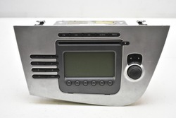 Радио радиопроигрыватель cd 1p103515247v seat leon 2 ii 05-09 фото №1