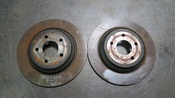 Ford focus mk4 диски гальмівні зад задні 303mm фото №1