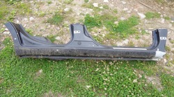 Поріг fiat panda 2 ii 100hp 2006-2012r. праві чорний 891/b фото №1