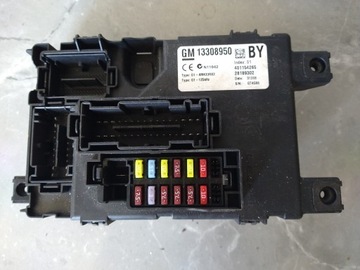 Коробка модуль bsi opel corsa d 13308950 by фото №1