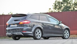 Ford mondeo mk4 универсал спойлер спойлер спойлер подкладка фото №1