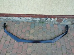 Накладка спойлер бампера перед civic x тип r фото №1