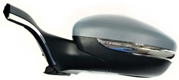 Зеркало электрические обогрев левая peugeot 208 i 1 12- фото №1