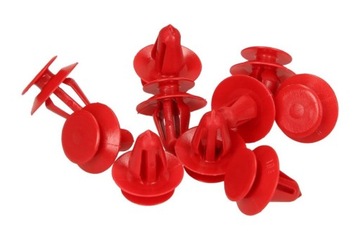 Кліпса червона оббивка обшивка дверей двері перед зад opel corsa c meriva a фото №1