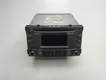 Kia soul радиопроигрыватель радио mp3 блютуз 961402k406alk фото №1
