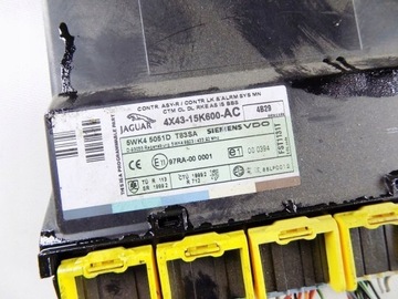 Jaguar x-type 05r модуль комфорту 4x4315k600ac фото №1