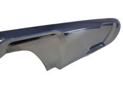 Mercedes gl x166 166 накладка дифузор хром amg фото №1