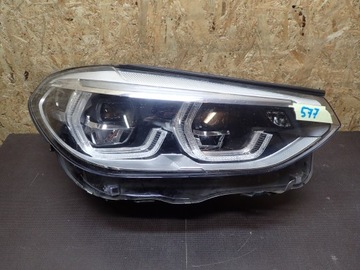 Лампа перед правая bmw x3 g01 полный led фото №1