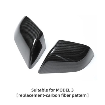 For tesla модель 3 модель y car rearview mirror cover exterior accesso 59142 фото №1