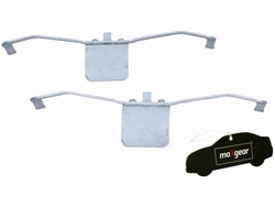 Набір монтажний гальмівні колодки перед volvo s80 i 2.5 03-06 +запах фото №1