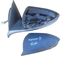 Hyundai tucson iv 4 20-24 зеркало левая 10 pin + ассистент фото №1