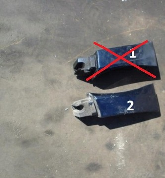 Subaru forester ii 05- планка na крило переднє фото №1