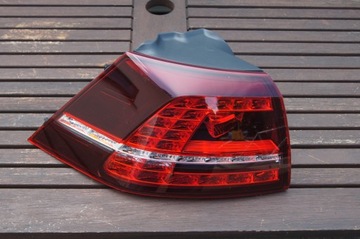 Лампа vw golf 7 gti gtd левая задняя led 2012-2017 фото №1