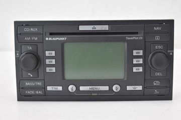 Радіо радіопрогравач cd aux навігація 4m5t-18k931-bf ford focus mk2 04-08 фото №1